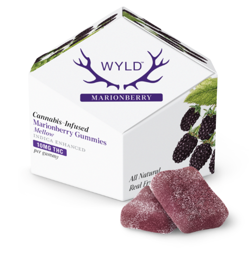 Wyld Cannabis Infused Gummies | 10mg THC | Marionberry (indica)